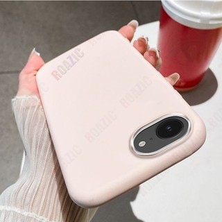 Vỏ Mạ Vỏ Điện Thoại Mềm Tương Thích Cho iPhone 16e Silicon Mềm TPU Chống Sốc Ốp Lưng Bảo Vệ SXP01