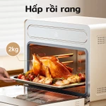 TJean Lò nướng hơi nước không dầu 24L,dung lượng lớn,đa chức năng Nồi Hấp Điện(12 tháng) — ảnh 2