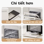 TJean Lò nướng hơi nước không dầu 24L,dung lượng lớn,đa chức năng Nồi Hấp Điện(12 tháng) — ảnh 7