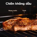 TJean Lò nướng hơi nước không dầu 24L,dung lượng lớn,đa chức năng Nồi Hấp Điện(12 tháng) — ảnh 4