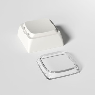 Keycap Hai Lớp Trong Suốt Keycap XDA Profile PBT + Chất Liệu PC 1U DIY Keycaps