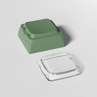 Keycap Hai Lớp Trong Suốt Keycap XDA Profile PBT + Chất Liệu PC 1U DIY Keycaps