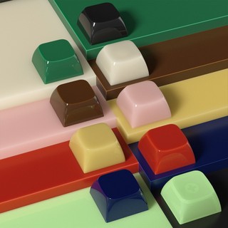 Kết cấu giống như ngọc bích Keycap XDA Profile Chất liệu PC 1U DIY Keycaps
