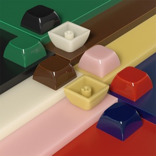 Kết cấu giống như ngọc bích Keycap XDA Profile Chất liệu PC 1U DIY Keycaps