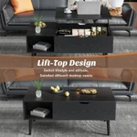 Bàn Trà Đa Năng Nâng Hạ Độ Cao - Gỗ MDF Cao Cấp Có Ngăn Kéo — ảnh 7