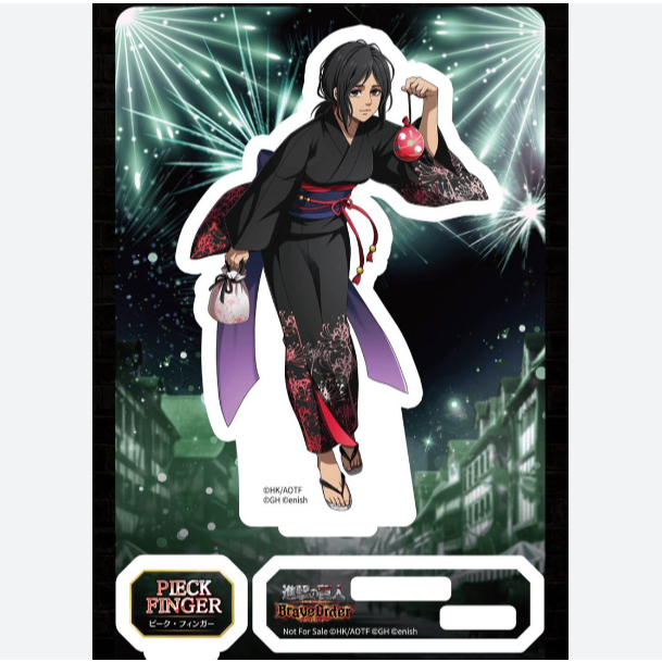 Tấn công Titan Eren Erwin Levi Acrylic Standee Âm nhạc theo chủ đề sưu tập Phụ kiện dành cho người hâm mộ Anime Hàng hóa