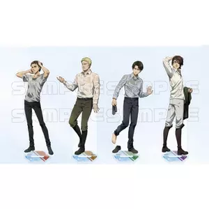 Tấn Công Titan Eren Reiner Levi Hange Ướt Acrylic Standee Anime Sưu Tập Hình Anime Hàng Hóa Cho Người Hâm Mộ