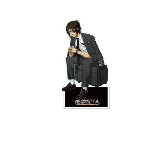 Tấn công Titan Đội Trưởng Đồng Phục Acrylic Standee Eren Levi Hange Mikasa Anime Sưu Tập Hình Dành Cho Người Hâm Mộ