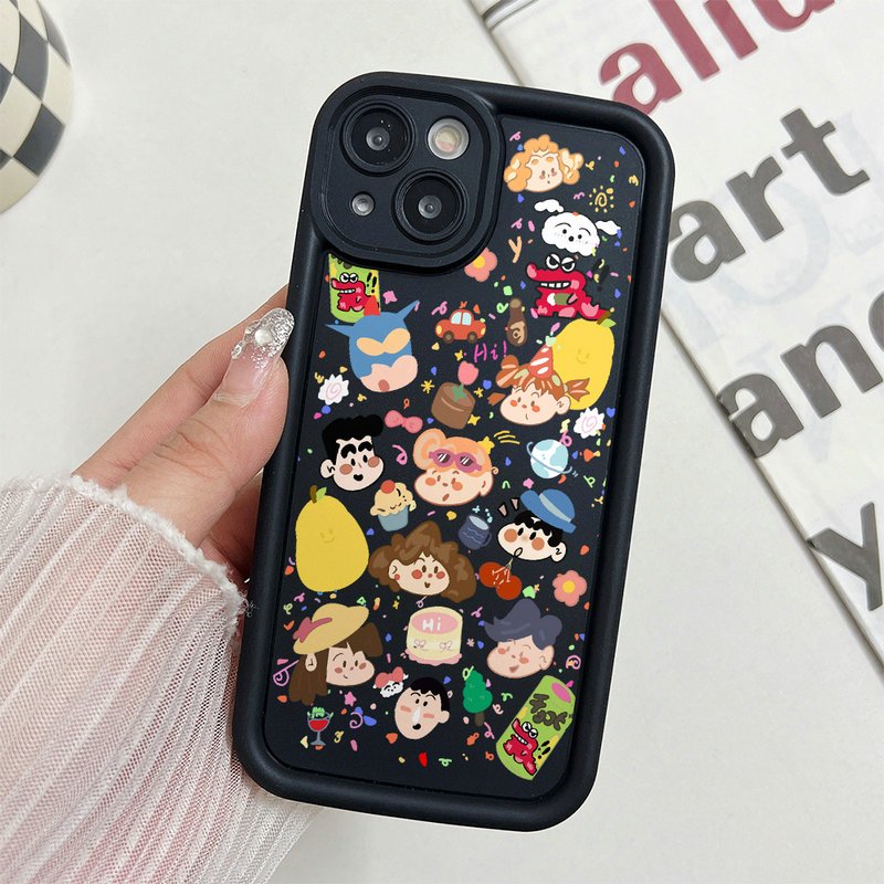 [Phiên bản nâng cấp] Ốp lưng cho Samsung Galaxy A06 A05 A04 A03 A02 A16 A15 A14 A13 A12 A26 A25 A24 A23 A22 A21S A20 A36 A35 A34 A33 A32 Ốp điện thoại mềm Motif Nhiều đầu và động vật