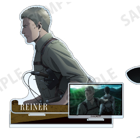 Tấn công Titan Nửa Thân Acrylic Đứng Eren Erwin Levi Biểu Tượng Cảnh Anime Sưu Tập Hình