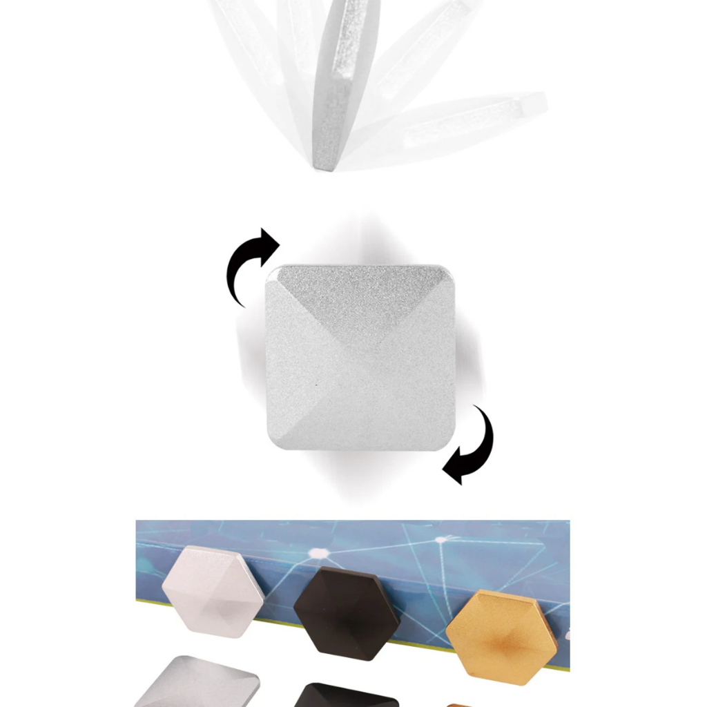 Đồ chơi bàn động học - Fidget quay văn phòng giải nén, lật để giảm căng thẳng, kích thước túi, món quà cho trẻ em và người lớn