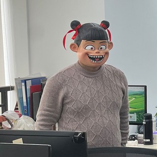 Người Lớn 3D Nezha Mặt nạ Nam Thần Thoại Trung Quốc Anh Hùng-Ne Zha Hình Mặt nạ Halloween Trò Chơi Tiệc Hoạt Hình Nổi Tiếng Phim Cosplay Cao Su Mũ Đội Đầu