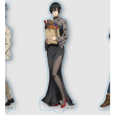 Tấn Công Titan Giáng Sinh Series Acrylic Đứng Eren Levi Mikasa Armin Hange Anime Ngày Lễ Sưu Tập Hình