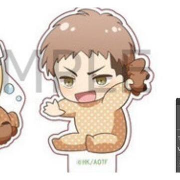 Tấn Công Titan Thiết Kế Dễ Thương Cho Bé Anime Sưu Tập Hình Bộ Mini Acrylic Đứng Eren Armin Levi Reiner Mikasa