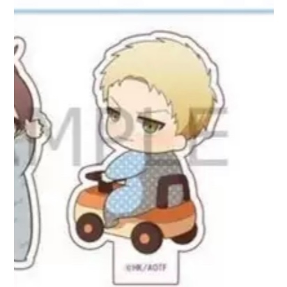 Tấn Công Titan Thiết Kế Dễ Thương Cho Bé Anime Sưu Tập Hình Bộ Mini Acrylic Đứng Eren Armin Levi Reiner Mikasa