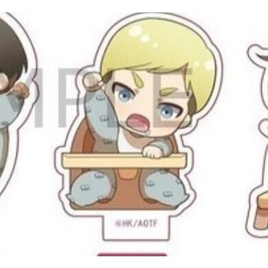 Tấn Công Titan Thiết Kế Dễ Thương Cho Bé Anime Sưu Tập Hình Bộ Mini Acrylic Đứng Eren Armin Levi Reiner Mikasa