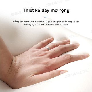 Seametal Memory Foam Gối Cổ Ô Tô Bảo Vệ Thắt Lưng Hỗ Trợ Thoáng Khí Tựa Đầu Ô Tô Đệm Giảm Mệt Mỏi