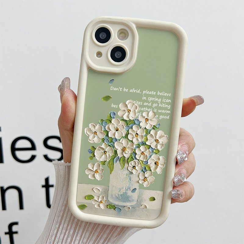 [Phiên bản nâng cấp] Ốp lưng cho Samsung Galaxy S25 S24 S23 S22 S21 S20 Plus Ultra FE M55 M54 M51 A56 A55 A54 A53 A52 A51 A50 A73 A72 Ốp Điện Thoại Mềm Họa Tiết Tranh Sơn Dầu Hoa Cổ Điển