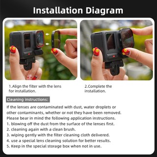Dành Cho Insta360 Ace Pro2 Lọc UV Gương Bảo Vệ CPL Phân Cực Camera Chuyển Động ND Làm Mờ Ống Kính Máy Ảnh Phụ Kiện