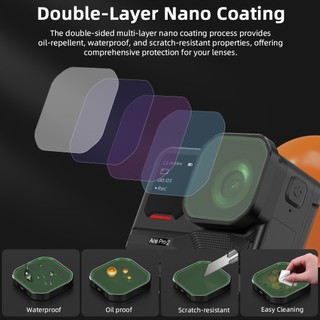 Dành Cho Insta360 Ace Pro2 Lọc UV Gương Bảo Vệ CPL Phân Cực Camera Chuyển Động ND Làm Mờ Ống Kính Máy Ảnh Phụ Kiện