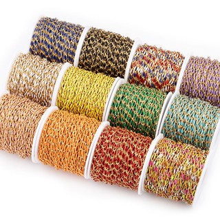 Dây chuyền vàng 18K bằng thép không gỉ 4mm đầy màu sắc thả hình môi Dây chuyền trang sức diy Phụ kiện