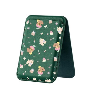 Hoạt Hình Chó Ong Họa Tiết Ví Đựng Thẻ Cho iPhone 11pro12 13promax 15pro 15promax 14 14promax 14 Pro 16 16plus 16 Pro Max Giá Đỡ Thẻ
