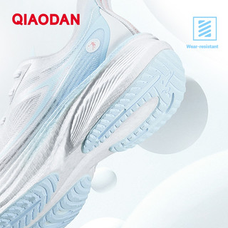 Qiaodan Light 5.0 PLUS Giày chạy bộ nữ thoáng khí Hấp thụ sốc chống trượt Rebound QXB022252206