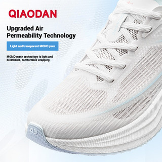 Qiaodan Light 5.0 PLUS Giày chạy bộ nữ thoáng khí Hấp thụ sốc chống trượt Rebound QXB022252206