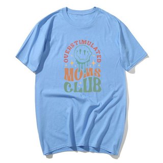 Quá Mô Phỏng Các Bà Mẹ Câu Lạc Bộ Áo Ngộ nghĩnh Mẹ Áo Thun Hợp Thời Trang Ngày Của Mẹ Áo Thun Cho Mẹ Thường Ngày Cotton Quần Áo Tay Ngắn