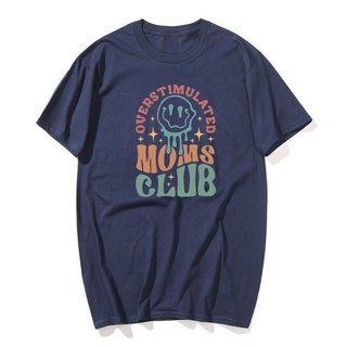 Quá Mô Phỏng Các Bà Mẹ Câu Lạc Bộ Áo Ngộ nghĩnh Mẹ Áo Thun Hợp Thời Trang Ngày Của Mẹ Áo Thun Cho Mẹ Thường Ngày Cotton Quần Áo Tay Ngắn