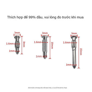 ☀Đầu khóa thắt lưng nam, phụ tùng sửa chữa, khóa tự động, đinh tán cạnh, tấm vít, chốt liên kết, đinh tán thắt lưng QUX8