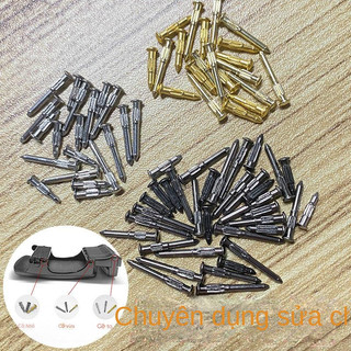 ☀Đầu khóa thắt lưng nam, phụ tùng sửa chữa, khóa tự động, đinh tán cạnh, tấm vít, chốt liên kết, đinh tán thắt lưng QUX8