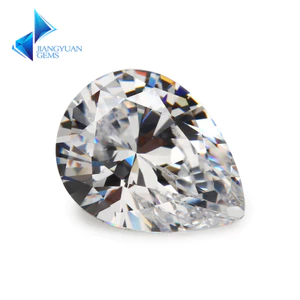 Kích thước 2x3mm ~ 13x18mm Quả Lê Cut Cubic Zirconia Tổng Hợp 5A Cho Trang Sức