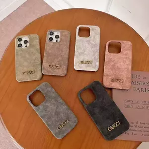 Thời Trang Mới Sang Trọng Da Mềm Vòng Tay Ốp Lưng Cho iPhone 16 Pro Max Vỏ Điện Thoại iPhone 16 15 14 13 12 11 Pro Max 13Mini 14Plus XSMAX XR Vỏ Đeo Ngang