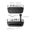 UGREEN 10Gbps 4K @ 240Hz 2xUSB-C sang DP 1xUSB-C 3.2 Gen2 10Gbps 4xUSB-A 3.2 10Gbps HUB 1xSD & TF 1xM.2 Nvme 1x3.5MM HUB đa chức năng Thích hợp cho Mac mini M4 / M4 Pro