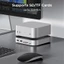 UGREEN 10Gbps 4K @ 240Hz 2xUSB-C sang DP 1xUSB-C 3.2 Gen2 10Gbps 4xUSB-A 3.2 10Gbps HUB 1xSD & TF 1xM.2 Nvme 1x3.5MM HUB đa chức năng Thích hợp cho Mac mini M4 / M4 Pro