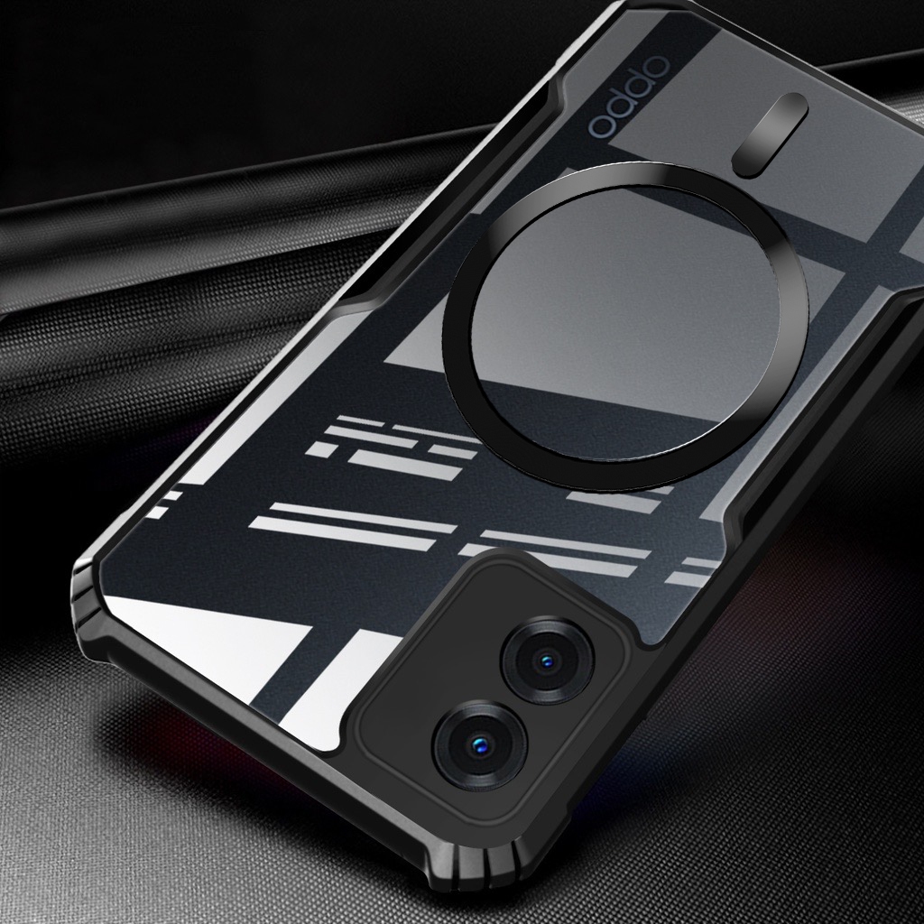 Ốp điện thoại từ tính sạc không dây trong suốt siêu mỏng Xiaomi POCO F7 M7 M6 M5 M5S M4 M3 F3 F4 F5 F6 GT Ultra Pro 4G 5G Vỏ chống rơi phát sáng