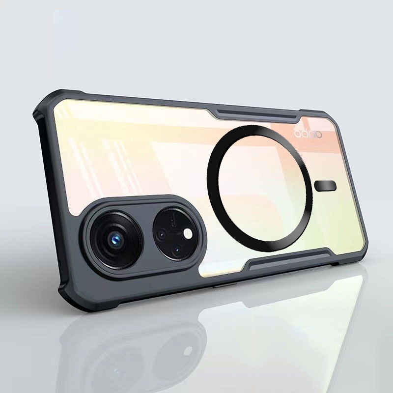 Ốp điện thoại từ tính sạc không dây trong suốt siêu mỏng Xiaomi POCO F7 M7 M6 M5 M5S M4 M3 F3 F4 F5 F6 GT Ultra Pro 4G 5G Vỏ chống rơi phát sáng