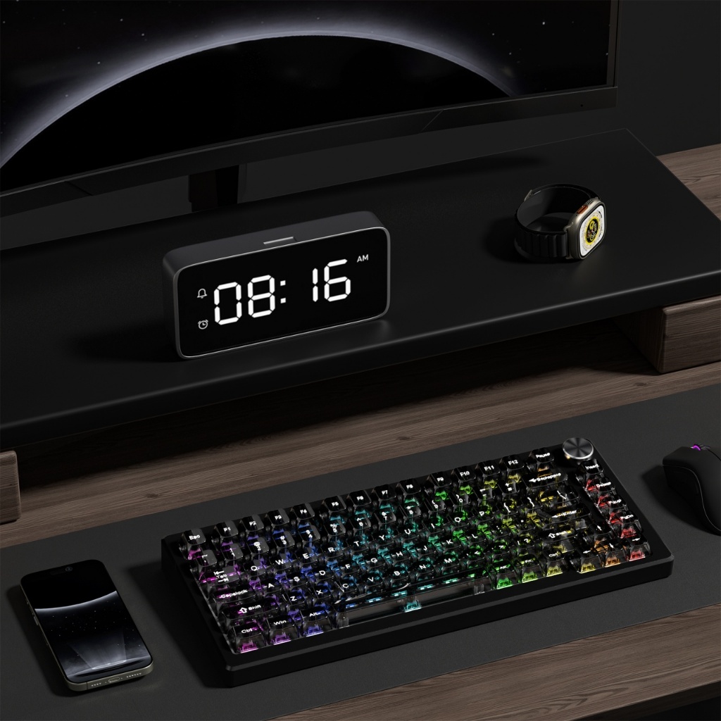Womier 115 Phím Pha Lê Đèn Nền Keycaps Xám MDA Hồ Sơ PC Trong Suốt Nắp Chìa Khóa Bộ Cho Anh Đào Gateron MX Công Tắc Bàn Phím | BigBuy360 - bigbuy360.vn