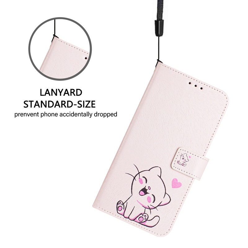 Ốp Lưng Cho Honor 80 GT 90 100 200 Smart Pro 300 Ultra 400 Lite 5G Ví Da Lật Vỏ Hoạt Hình Bảo Vệ Khe Cắm Thẻ Bao