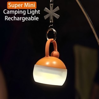 Đèn lồng cắm trại mini retro, sạc LED, treo, tạo bầu không khí