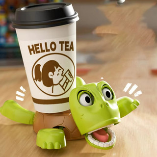 2pcs In 3D vui Stitch nhộn rùa rùa sợ hãi Cup, Pot Mat, Teacup Desktop Trang trí