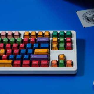 Handarbeit Comic Wind Keycaps PBT Dye-sub Cherry Profile Keycap Custom Keycaps Tương thích với Cherry Gateron MX Switch
