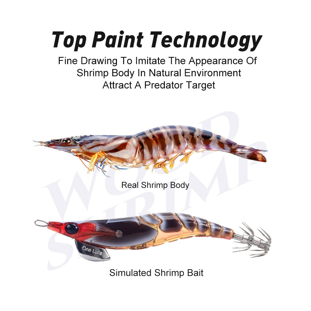 Ảnh Kingdom EGI SHRIMPER Mồi Câu Cá 55mm 70mm 80mm 92mm 110mm Mồi Mực Dẫn Eging Mồi Chìm Mực Jig Mồi Tôm Mồi Mồi Mồi Mồi Mồi Mồi Mồi Mồi Wobblers 3