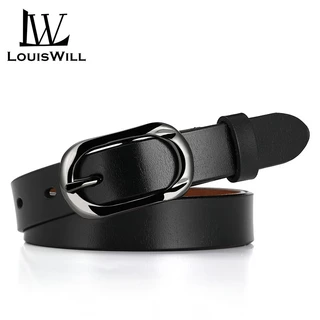 Thắt lưng nữ LOUISWILL bằng da PU thời trang thường ngày