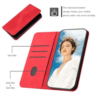 Ốp Da Cho Samsung Galaxy A04 A04S A11 M11 A12 M12 F12 A13 Lte M13 A14 A15 A16 4G 5G Retro Có Khe Cắm Thẻ Lật Ví Vỏ