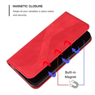 Ốp Da Cho Samsung Galaxy A04 A04S A11 M11 A12 M12 F12 A13 Lte M13 A14 A15 A16 4G 5G Retro Có Khe Cắm Thẻ Lật Ví Vỏ