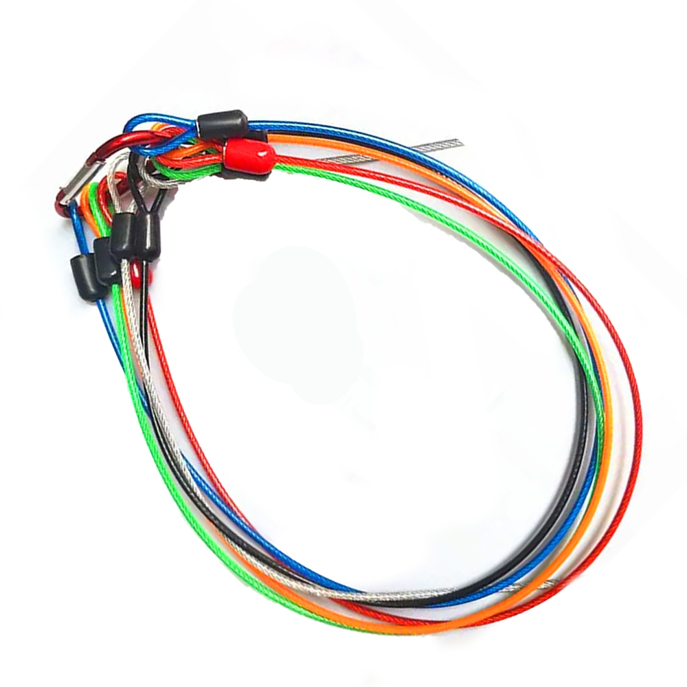 2mm Vòng thép khóa xe đạp/xe máy, tùy chọn chiều dài