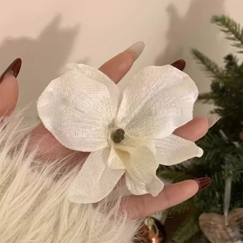 Kẹp tóc hoa nhiều màu cao cấp hàn quốc nữ ins dễ thương sinh viên bên bờ biển quà tặng kỳ nghỉ
