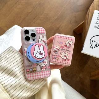 Ốp lưng Kitty dễ thương màu hồng Thích hợp cho iPhone15pro 15promax 14 14promax 14pro 16 pro max 16 plus 11 12 13 promax Cover